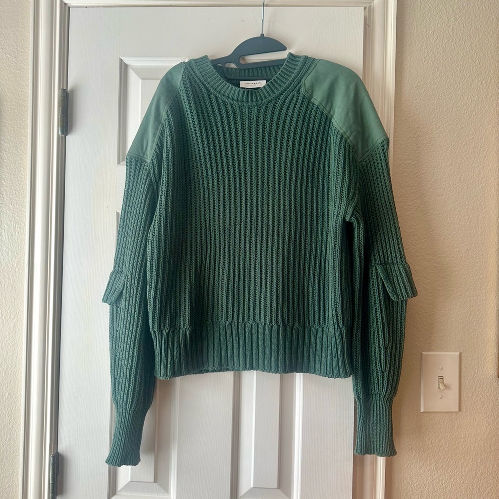 Equipment Forest Green Women's Sweater
